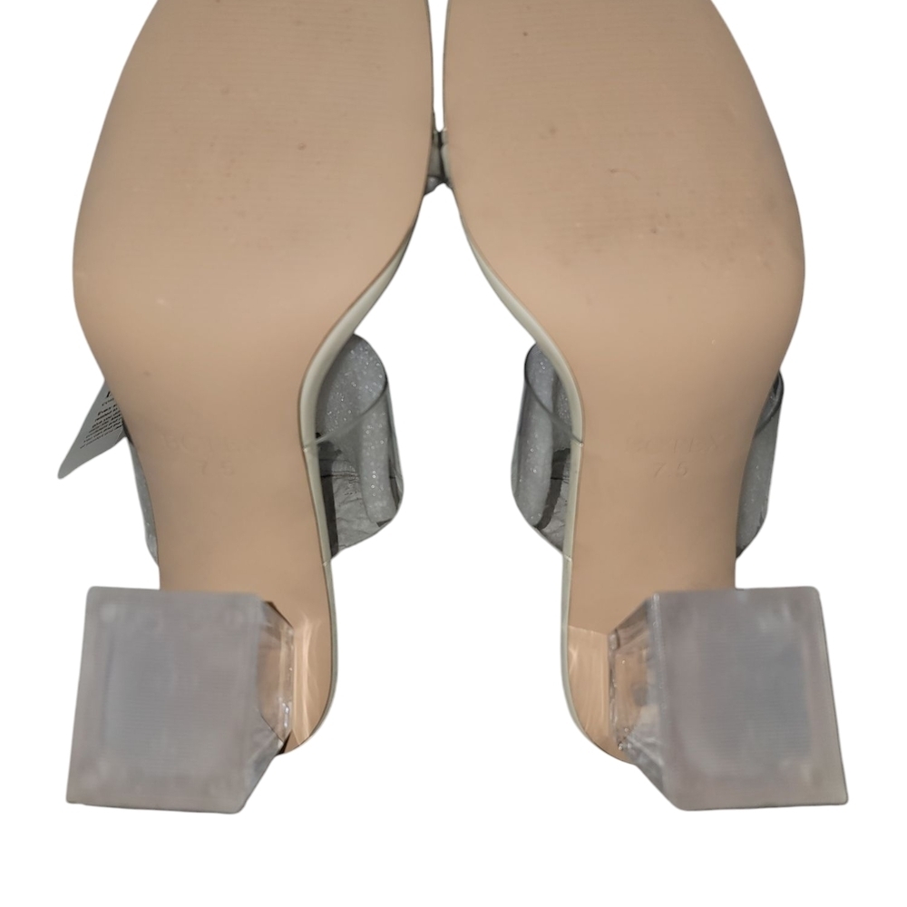 BC Tex Coll Beige With Clear Accents Women's Shoes Size 7.5 - Picture 2 of 8